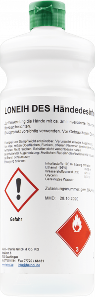 LONEIH DES Hände-Desinfektionsmittel